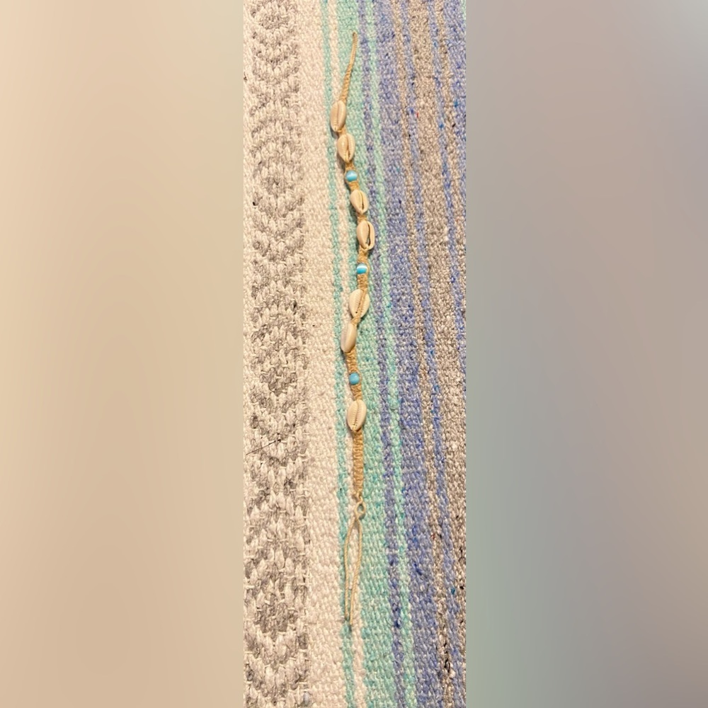 Seashell Adjustable Anklet - image 2